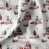 Printed Cotton JOULUA White / Red